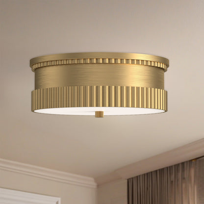 Rue 14" 3-Light Flush Mount