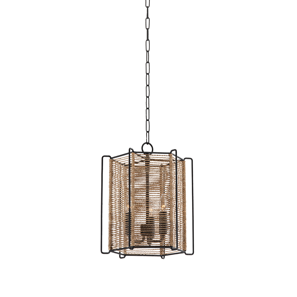 Troy Ramon Lantern Textured Black