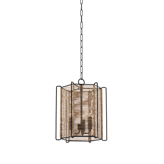 Troy Ramon Lantern Textured Black