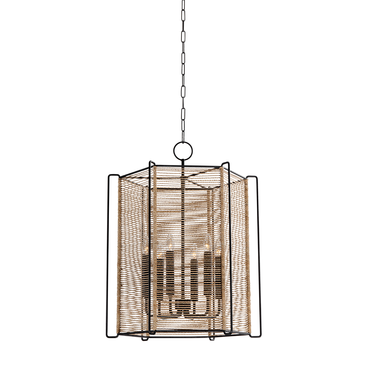 Troy Ramon Lantern Textured Black