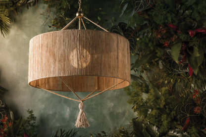 Mitzi Reyn Large Pendant Aged Brass