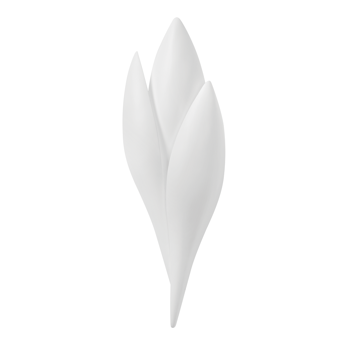 Troy Rose Wall Sconce Gesso White