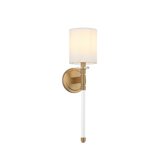 Matteo Lighting Fairburn 20" Wall Sconce in Aged Gold Brass (S00801AG)
