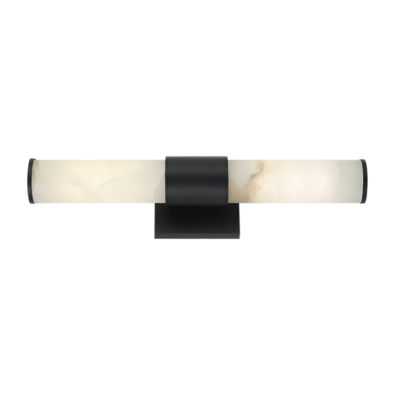 Matteo Lighting London 18" 2-Light Bath Vanity Light in Matte Black (S01412MB) – alternate view
