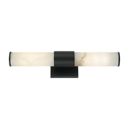 Matteo Lighting London 18" 2-Light Bath Vanity Light in Matte Black (S01412MB) – alternate view