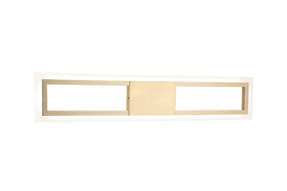 Matteo Lighting Valance 24" LED Bath Vanity Light in Aged Gold Brass (S02524AG)