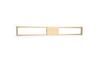 Matteo Lighting Valance 30" LED Bath Vanity Light in Aged Gold Brass (S02530AG)