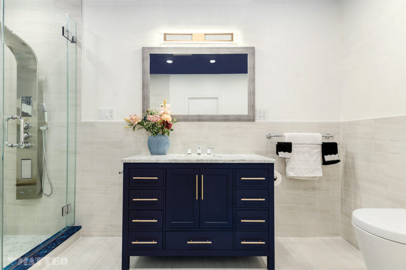Matteo Lighting Valance 30" LED Bath Vanity Light in Aged Gold Brass (S02530AG) – alternate view