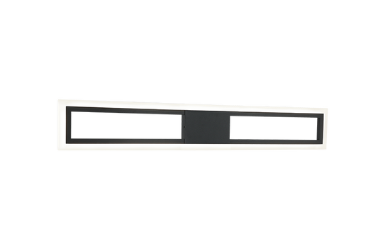 Matteo Lighting Valance 30" LED Bath Vanity Light in Matte Black (S02530MB)