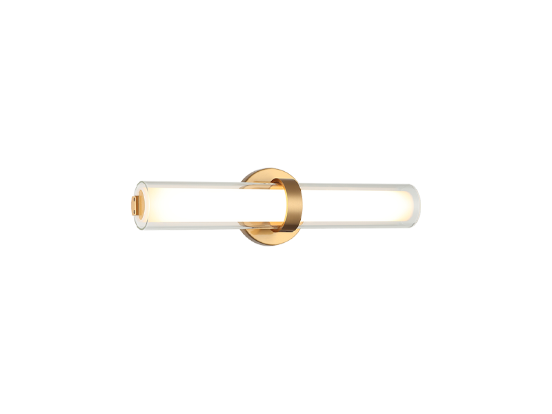 Matteo Lighting Satchie 18" LED Bath Vanity Light in Aged Gold Brass (S03518AG)