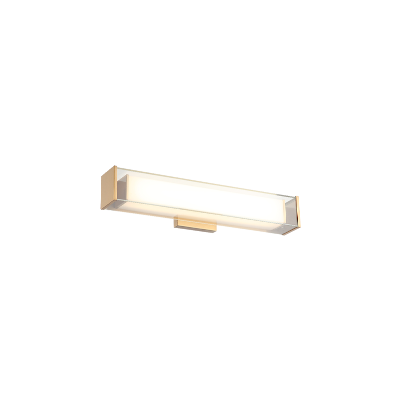 Matteo Lighting Cardenne 20" LED Bath Vanity Light in Aged Gold Brass (S04420AG)