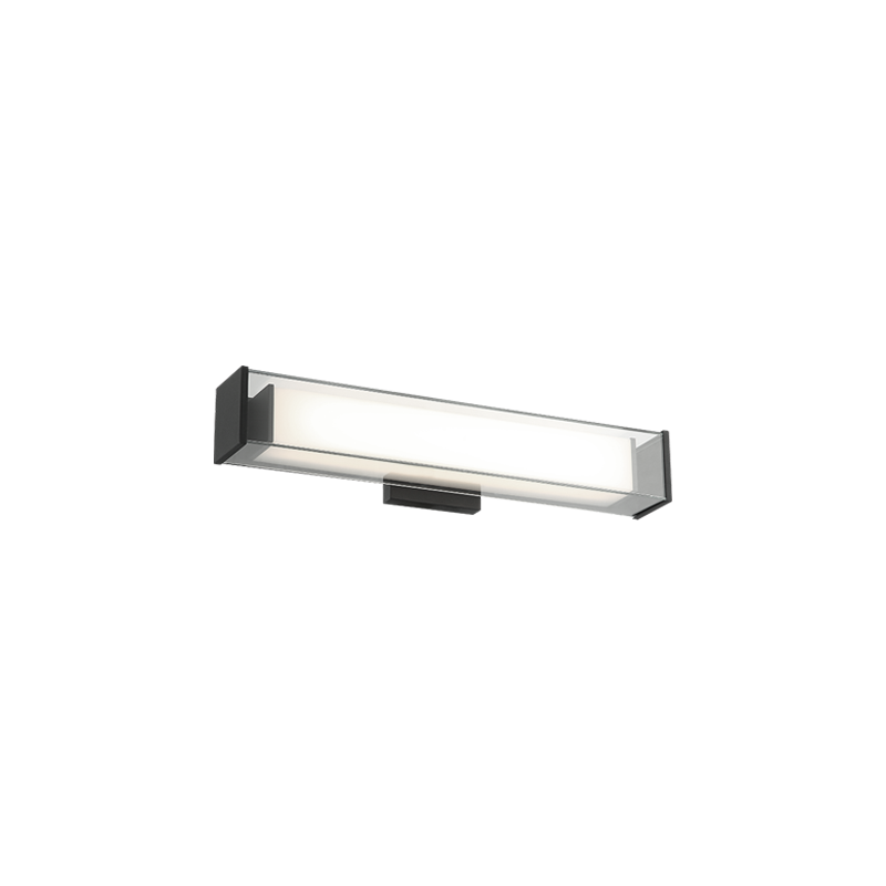 Matteo Lighting Cardenne 20" LED Bath Vanity Light in Matte Black (S04420MB)