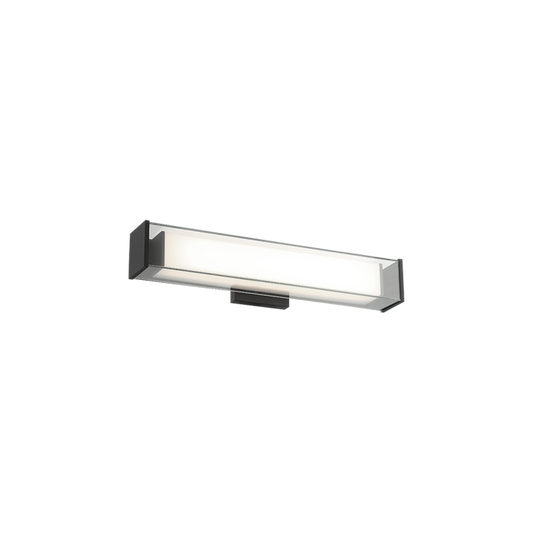 Matteo Lighting Cardenne 20" LED Bath Vanity Light in Matte Black (S04420MB)