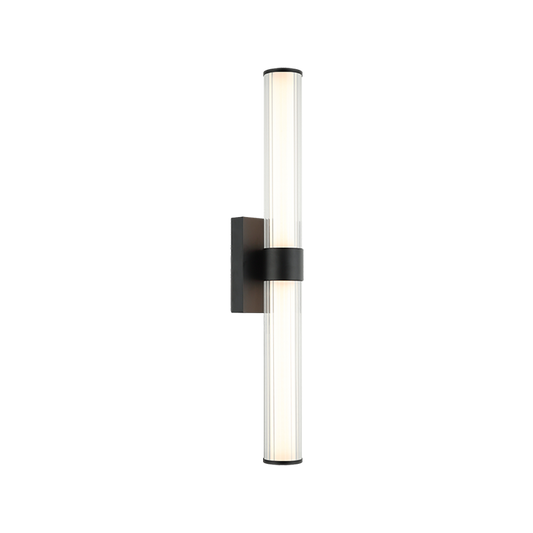 Matteo Lighting Macie 26" LED Bath Vanity Light in Black (S06426BK)