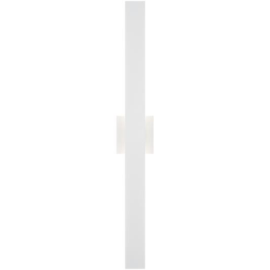 Matteo Lighting Zayden 2-Light 34" Outdoor Wall Lantern in Matte White (S07934MW)