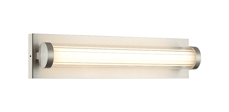 Matteo Lighting Athena 18" LED Bath Vanity Light in Brushed Nickel (S08318BN)