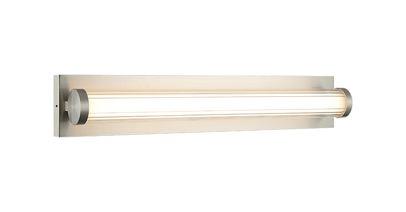 Matteo Lighting Athena 24" LED Bath Vanity Light in Brushed Nickel (S08324BN)