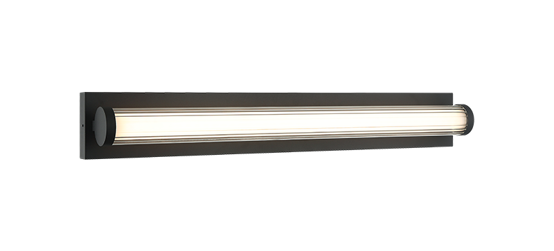 Matteo Lighting Athena 30" LED Bath Vanity Light in Matte Black (S08330MB)