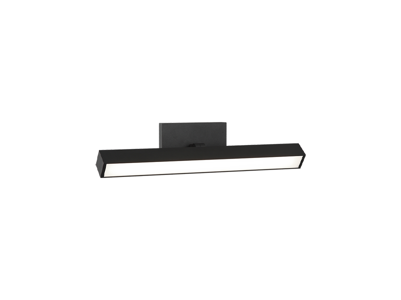 Matteo Lighting Parallel 18" LED Bath Vanity Light in Matte Black (S12918MB)