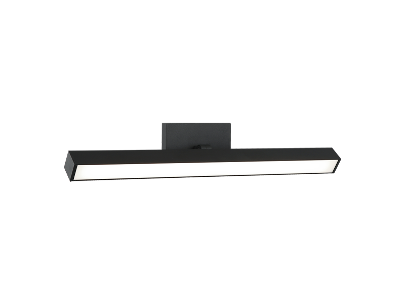 Matteo Lighting Parallel 23" LED Bath Vanity Light in Matte Black (S12924MB)
