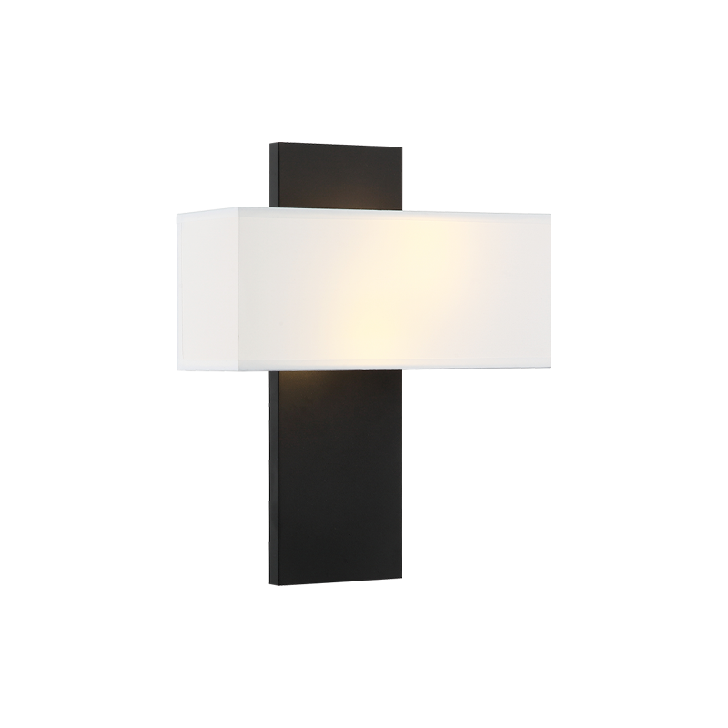 Matteo Lighting Stafford 14" 2-Light Wall Sconce in Matte Black (S13902MB)