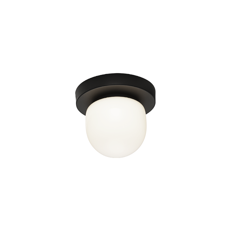 Matteo Lighting Pizzazz 5" Wall Sconce in Matte Black (S14501MB) – alternate view