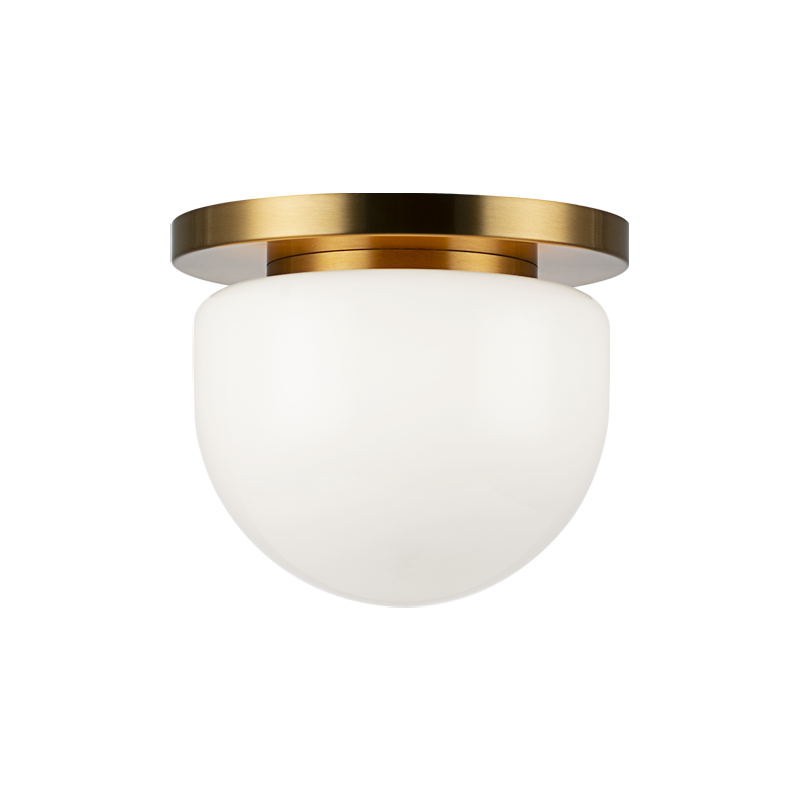 Matteo Lighting Pizzazz 9" Wall Sconce in Aged Gold Brass (S14511AG) – alternate view