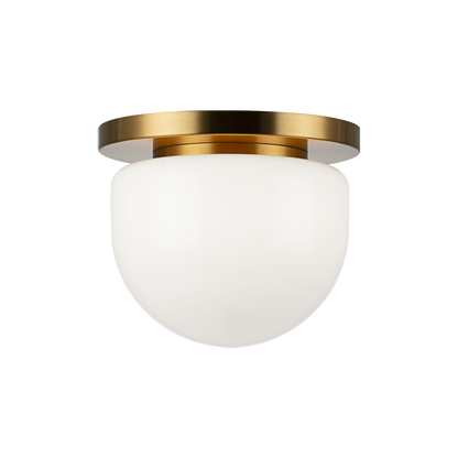 Matteo Lighting Pizzazz 9" Wall Sconce in Aged Gold Brass (S14511AG) – alternate view