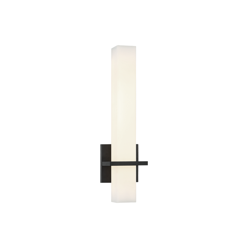 Matteo Lighting Rindlen 18" LED Bath Vanity Light in Matte Black (S15518MB)