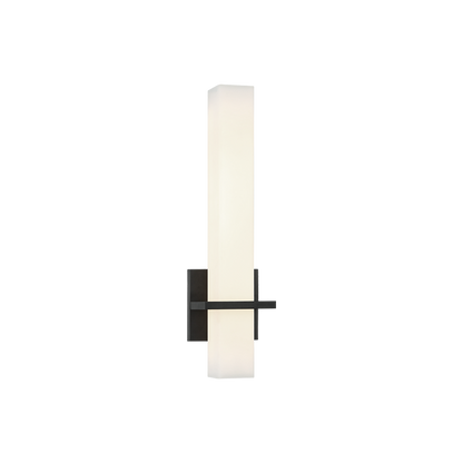 Matteo Lighting Rindlen 18" LED Bath Vanity Light in Matte Black (S15518MB)