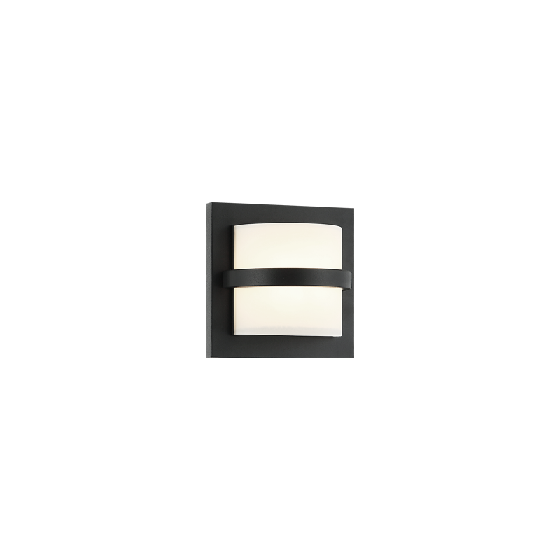 Matteo Lighting Brampton 7" LED Wall Sconce in Matte Black (S15807MB)