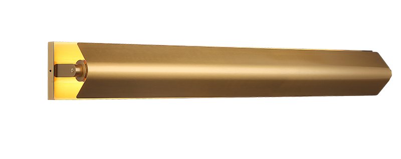 Matteo Lighting Finneas 34" LED Bath Vanity Light in Aged Gold Brass (S16334AG)