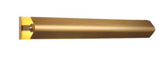 Matteo Lighting Finneas 34" LED Bath Vanity Light in Aged Gold Brass (S16334AG)