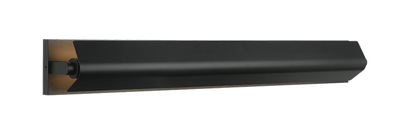 Matteo Lighting Finneas 34" LED Bath Vanity Light in Black (S16334BK)