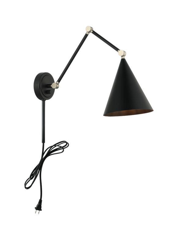 Matteo Lighting Pearson 14" Wall Sconce in Matte Black (S16521MB) – alternate view