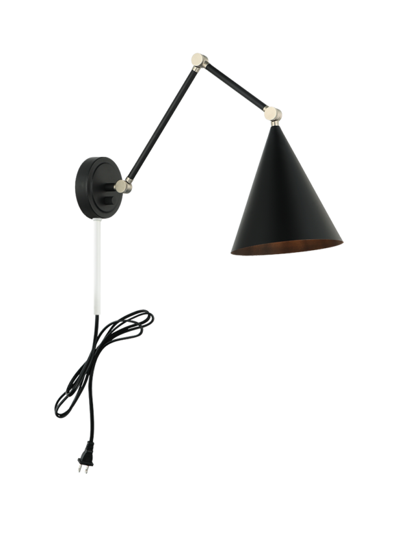 Matteo Lighting Pearson 14" Wall Sconce in Matte Black (S16521MB) – alternate view