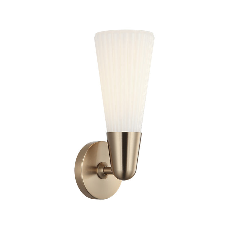 Matteo Lighting Jameson 13" Wall Sconce in Champagne Gold (S18101CG)