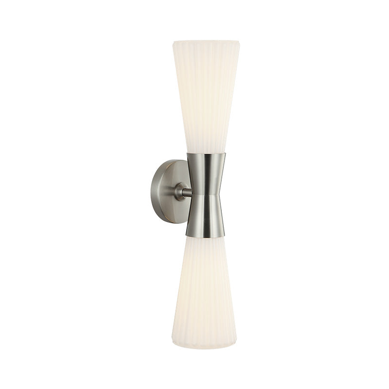 Matteo Lighting Jameson 21" 2-Light Bath Vanity Light in Brushed Nickel (S18112BN)