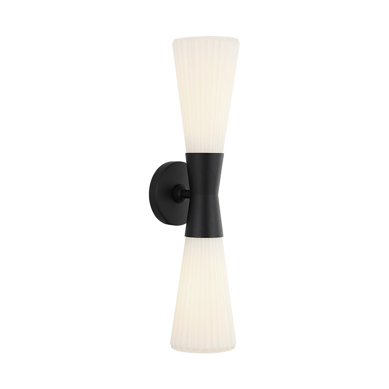 Matteo Lighting Jameson 21" 2-Light Bath Vanity Light in Matte Black (S18112MB)