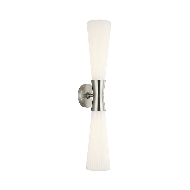Matteo Lighting Jameson 28" 2-Light Bath Vanity Light in Brushed Nickel (S18122BN)