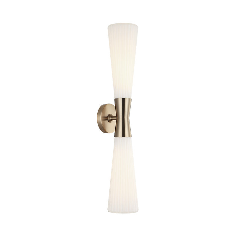 Matteo Lighting Jameson 28" 2-Light Bath Vanity Light in Champagne Gold (S18122CG)