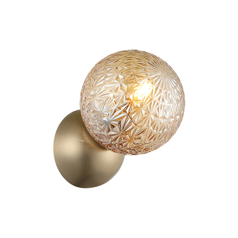 Matteo Lighting Nola 8" Wall Sconce in Champagne Gold (S18401CG)
