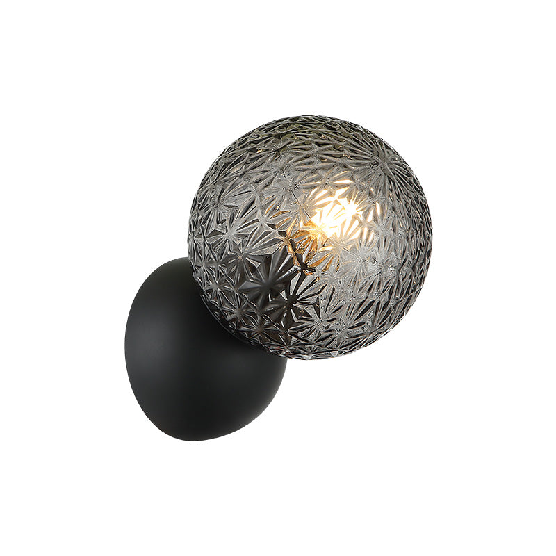 Matteo Lighting Nola 8" Wall Sconce in Matte Black (S18401MB)