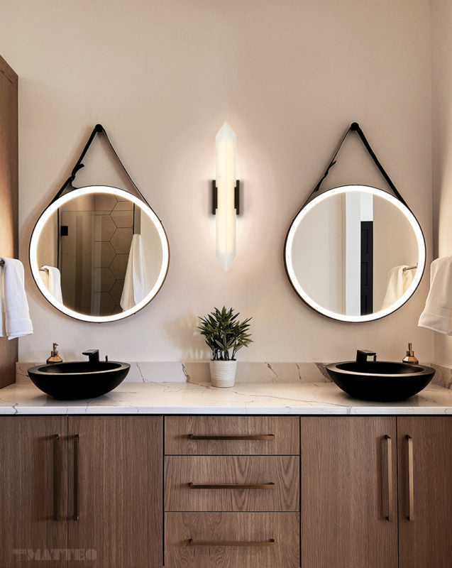 Matteo Lighting Rigio 30" LED Bath Vanity Light in Matte Black (S18730MB) – alternate view