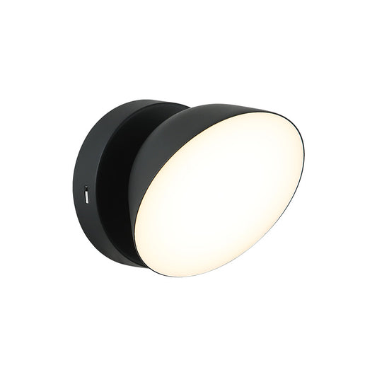 Matteo Lighting Emerson 6" LED Wall Sconce in Matte Black (S18801MB)