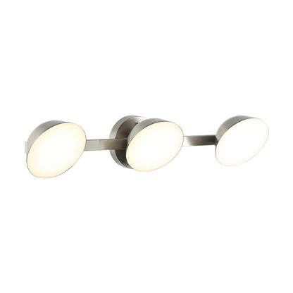 Matteo Lighting Emerson 26" 3-Light LED Bath Vanity Light in Brushed Nickel (S18803BN)
