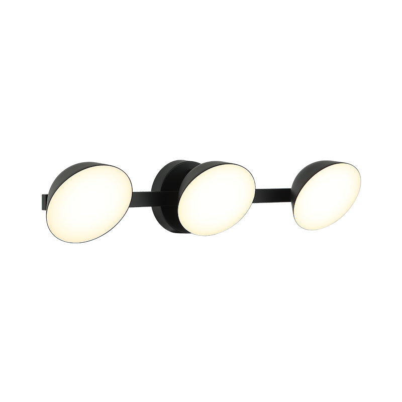 Matteo Lighting Emerson 26" 3-Light LED Bath Vanity Light in Matte Black (S18803MB)