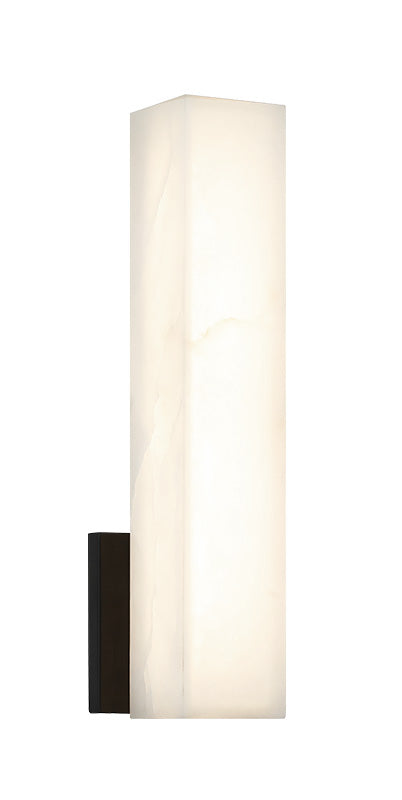 Matteo Lighting Muro 16" LED Bath Vanity Light in Matte Black (S19016MB)