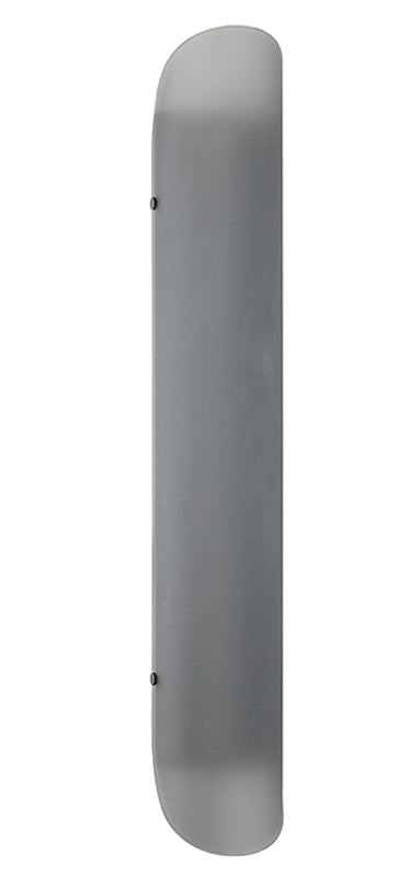 Matteo Lighting Saber 30" LED Bath Vanity Light in Matte Black + Smoke Frosted Glass (S19130MBSM) – alternate view
