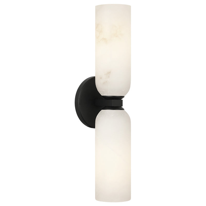 Matteo Lighting Jules 17" 2-Light Bath Vanity Light in Matte Black (S19222MB)